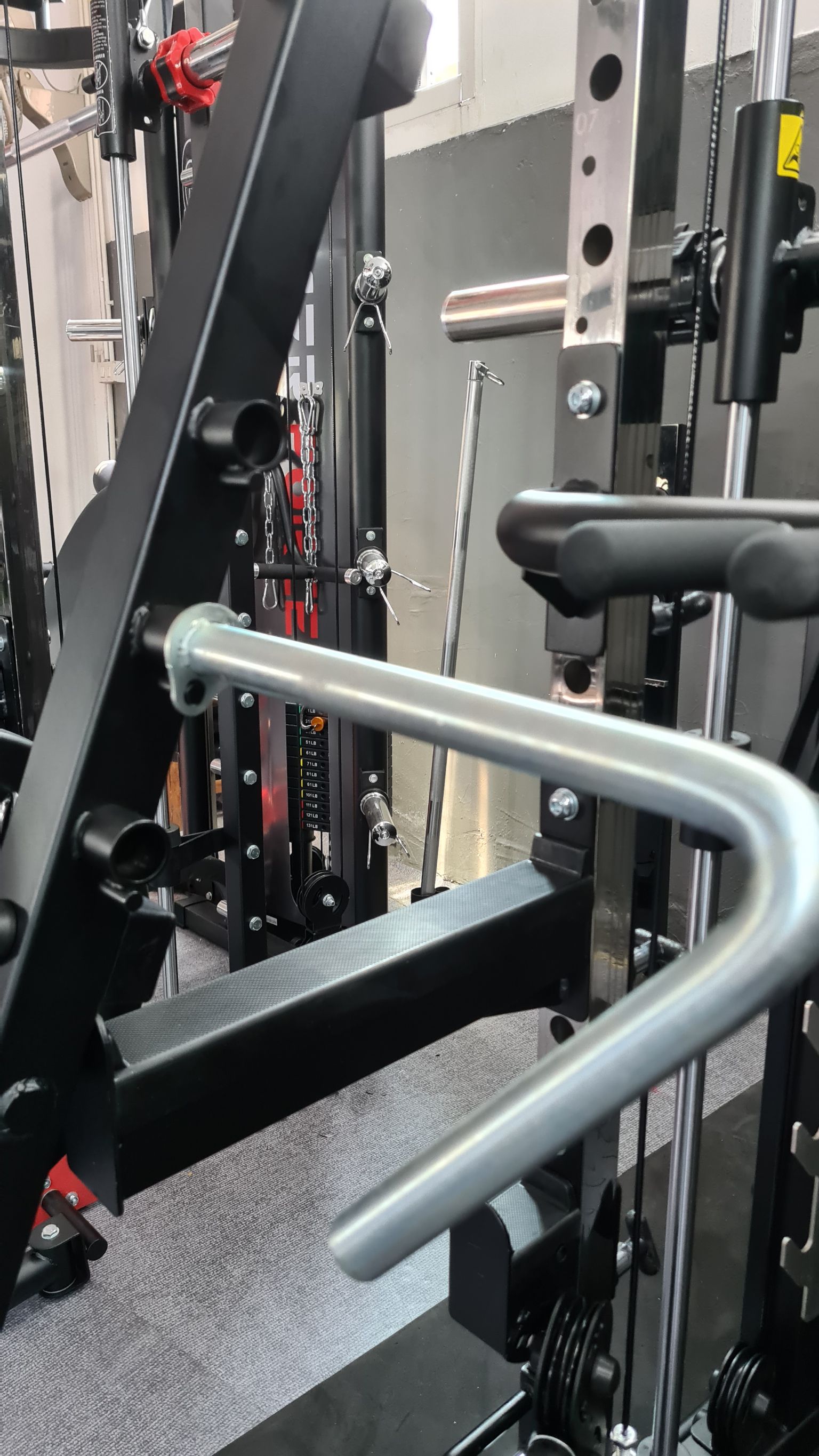 สมิทแมชชีน i5 Flow Jammer arms,+ม้านั่ง819A + แผ่นหุ้มยาง, Fullset, Smith Machine i5 Flow Jammer