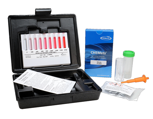 CHEMets รหัสสินค้าK-8012ชุดทดสอบคุณภาพน้ำค่าฟีนอล,Phenols Visual Kit,Meas.range:0～1&0～12ppm