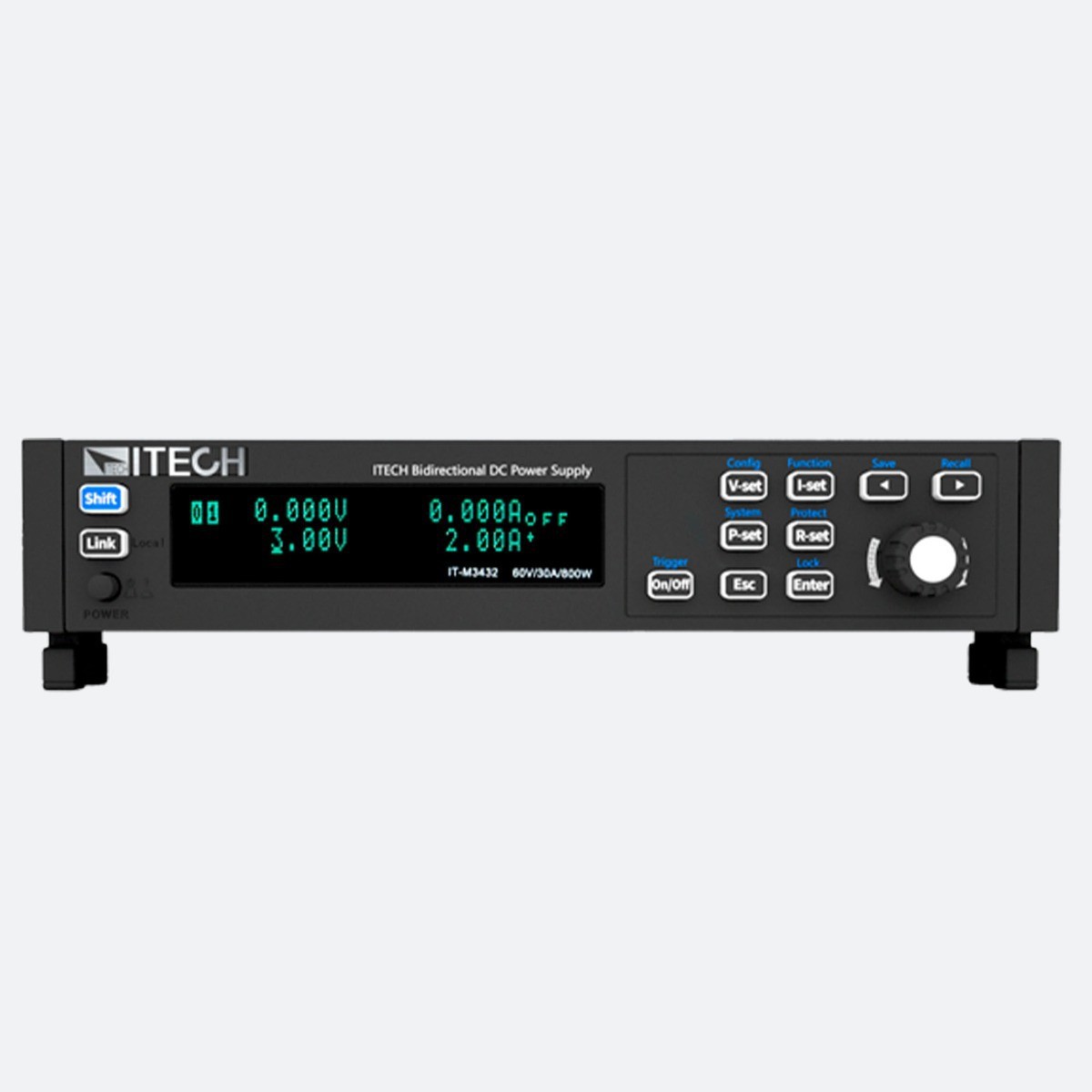Itech รุ่นIT-M3424เครื่องแปลงไฟฟ้ากระแสตรงแบบสองทิศทางBidirectional DC power supply,Range:0～300V,0～6A,400W.