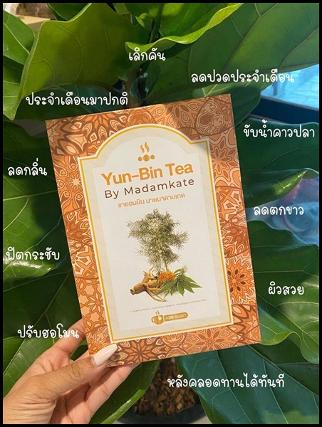 Yun Bin Tea ชายอนบิน ชาสมุนไพรสำหรับผู้หญิง By Madamkate