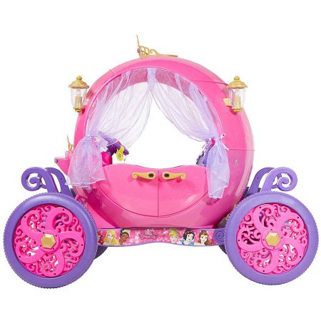 24V Disney Princess Carriage รถแบตเตอรี่เจ้าหญิง รถฟักทองเจ้าหญิง ลิขสิทธิ์แท้จากดิสนีย์ นำเข้าจาก USA ของแท้ 100%