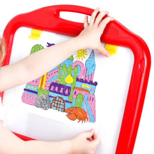 Crayola 4-in-1 Tripod Easel with Dry-Erase Board and Chalkboard, Great for Home and Travel ราคา 1,790 - บาท