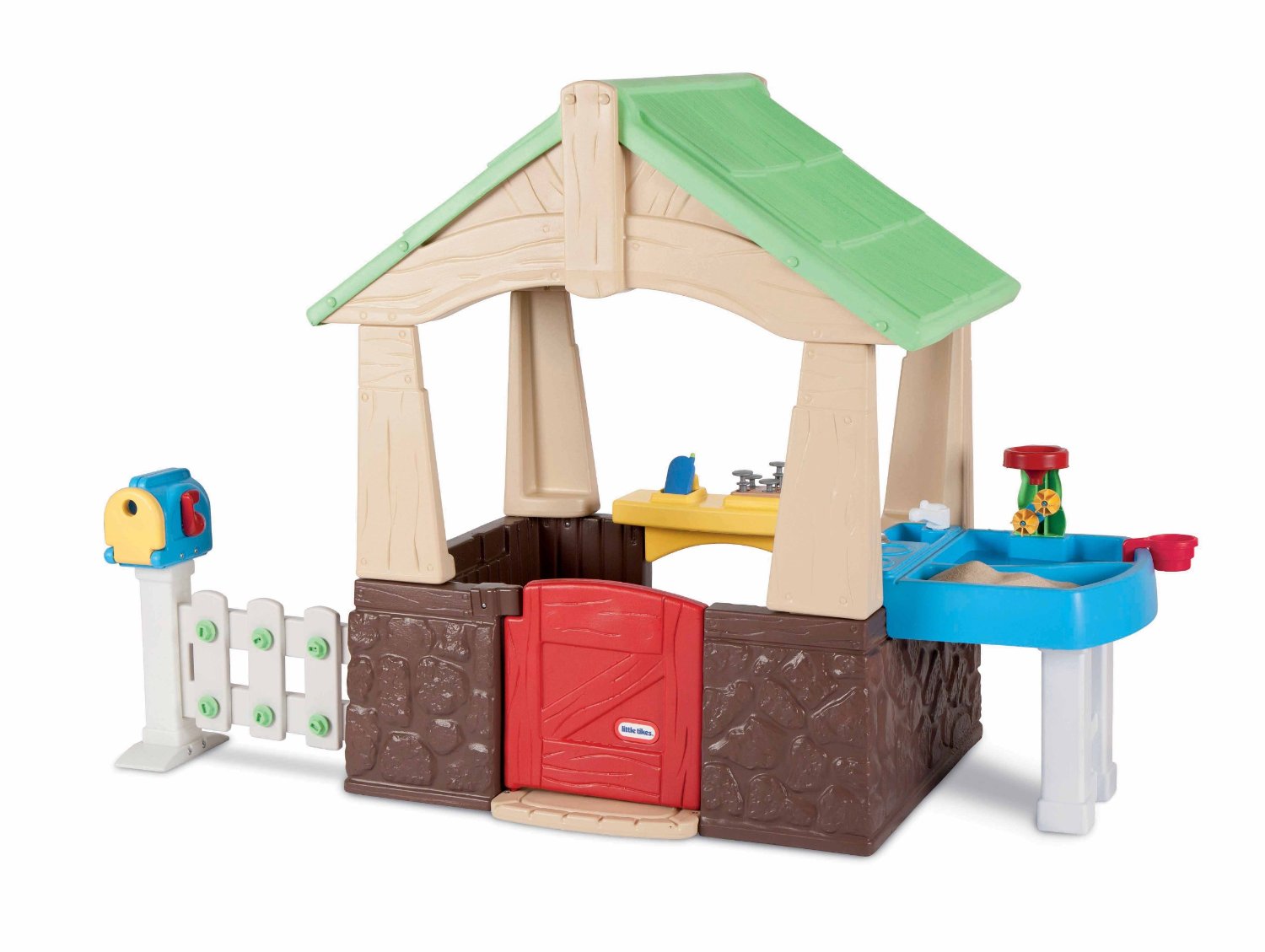 Little Tikes Deluxe Home and Garden Playhouse บ้านและสวนสุดหรูครบเซทหลังใหญ่