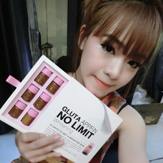 กลูต้าแอพฟิน by ฝนฝน(Gluta APPFIN No Limit Whitening By Fonn Fonn)