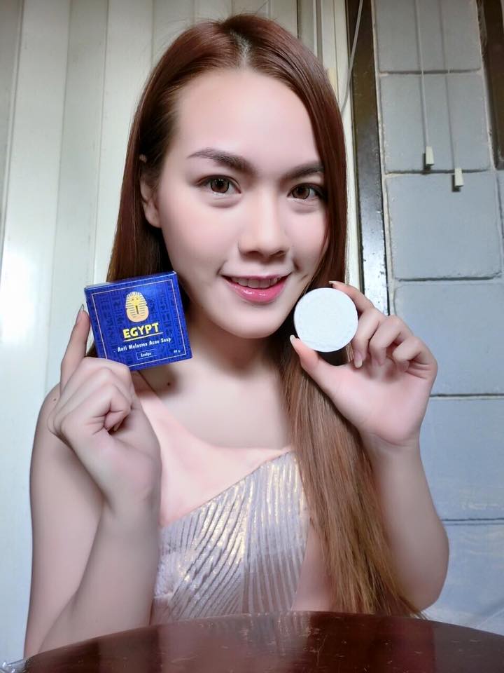 สบู่หน้าใสอียิปต์ (Egypt Anti Melasma Acne Soap By Evelyn)