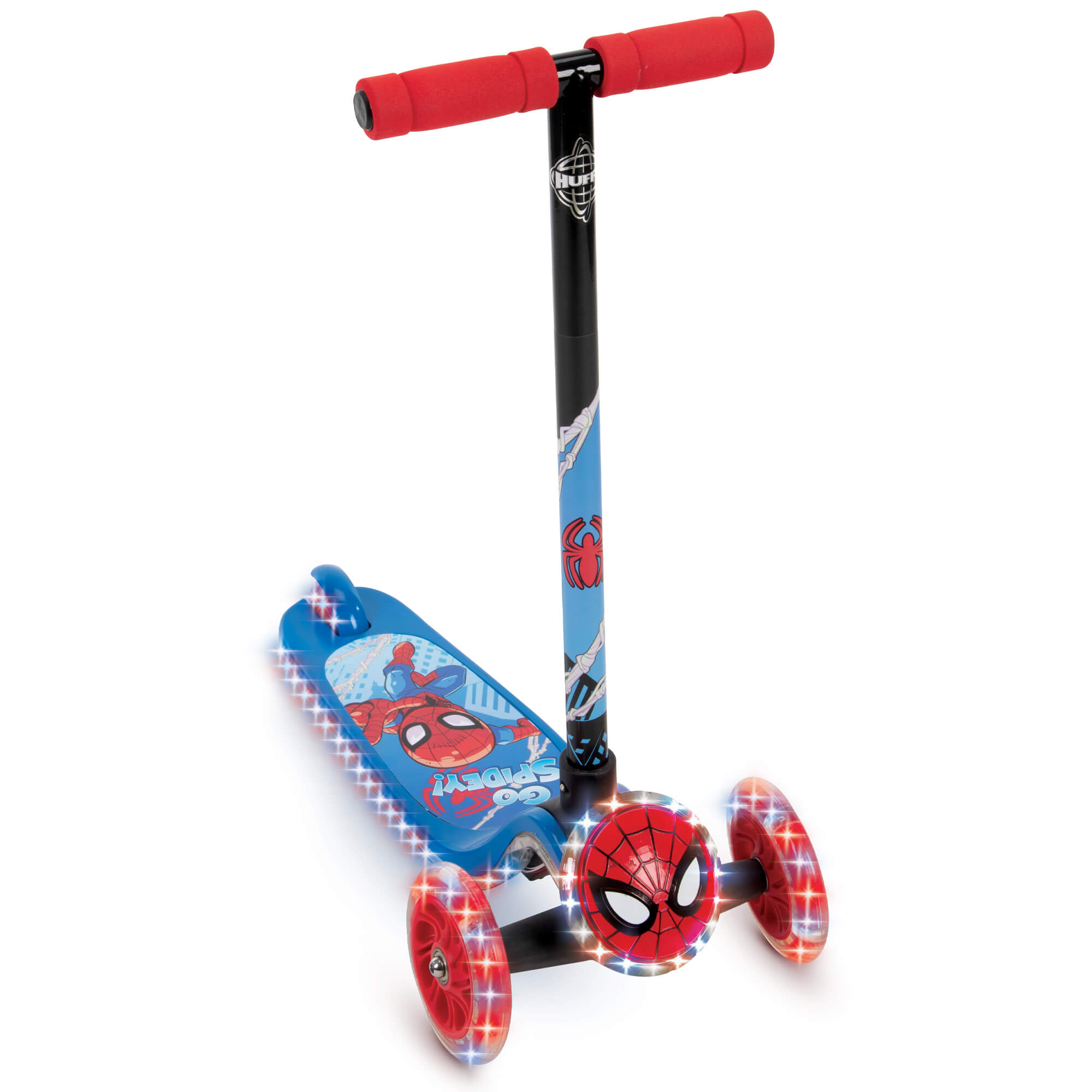 สกู๊ตเตอร์ 3 ล้อ Marvel Spider-Man 3-Wheel Scooter for Toddlers by Huffy