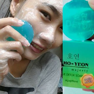 สบู่บลูโฮยอน ดีท็อกซ์ (BLUE DETOX SOAP By โฮยอน)