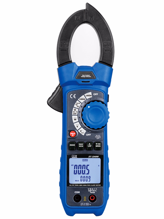DT-3349W แคลมป์มิเตอร์วัตต์