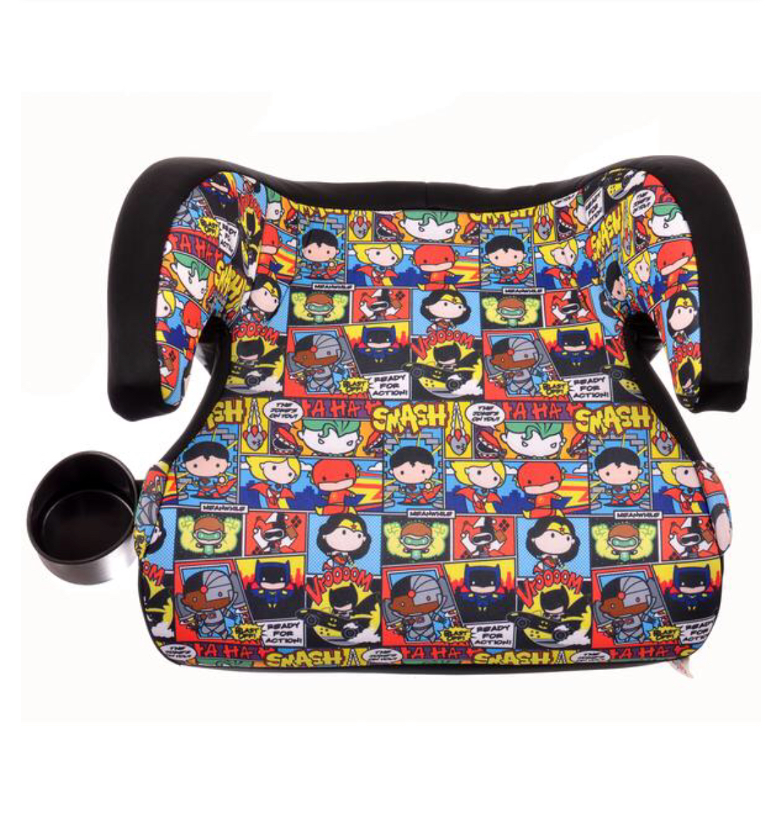 พร้อมส่ง บูทส์เตอร์ซีทสำหรับเด็กโตลายซุปเปอร์ฮีโร่ KidsEmbrace DC Comics Justice League Chibi Backless Booster Car Seat ติดตั้งง่าย เพิ่มความปลอดภัยในการเดินทางให้ลูกรัก ราคาสบายกระเป๋า นำเข้าจาก USA ของแท้ 100% ราคา 2,700 บาท