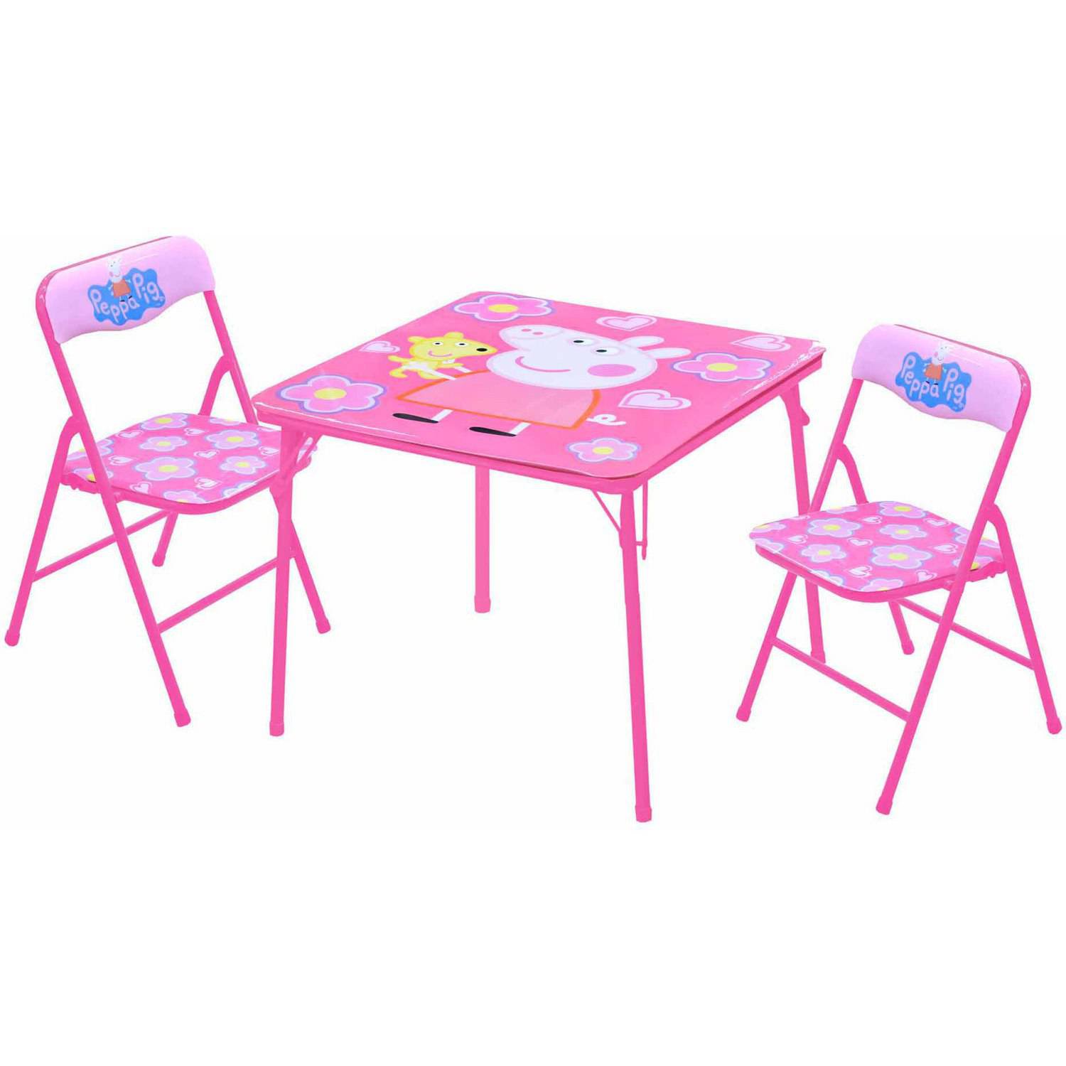 ชุดโต๊ะเขียนหนังสือ เปปป้า พิก papa pig 3 Piece Table and Chair Set