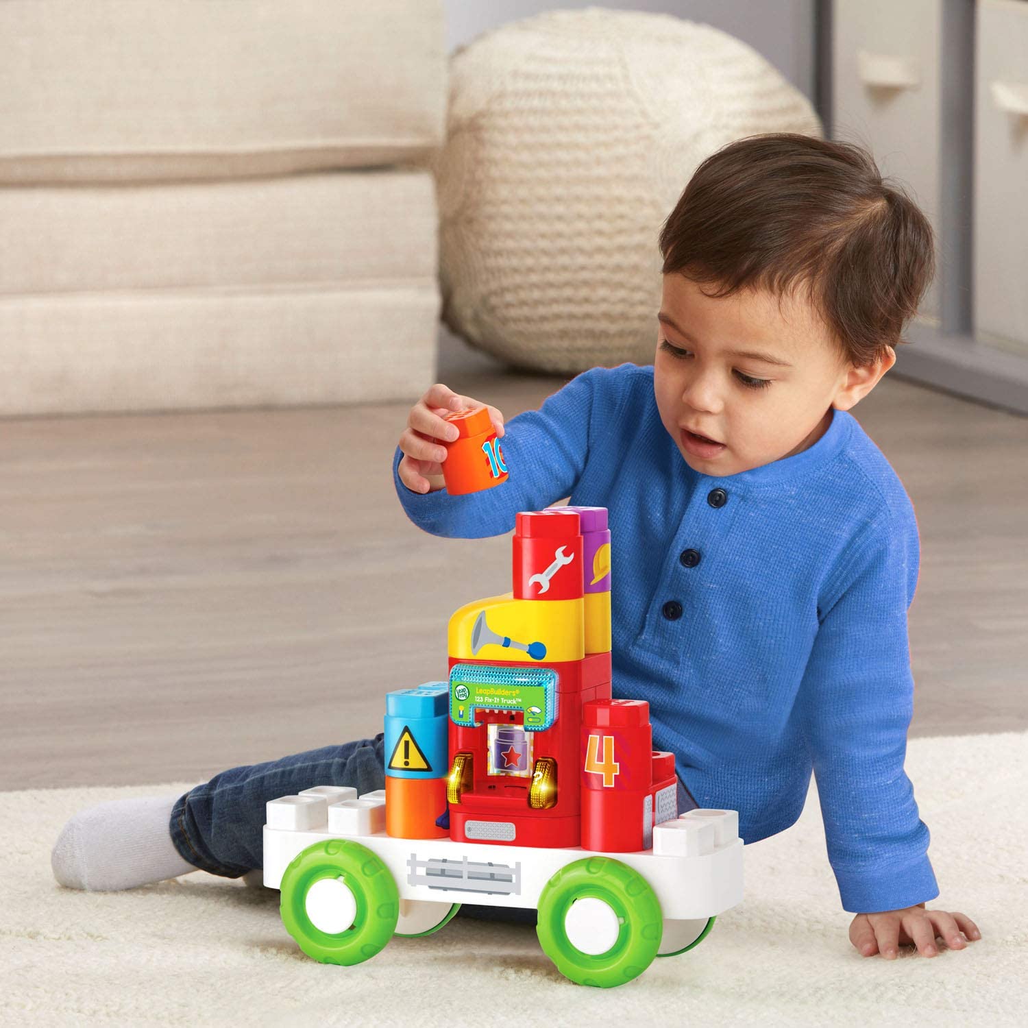รถบรรทุก Fix-It หลากสี LeapFrog LeapBuilders 123 ราคา 1390 - บาท