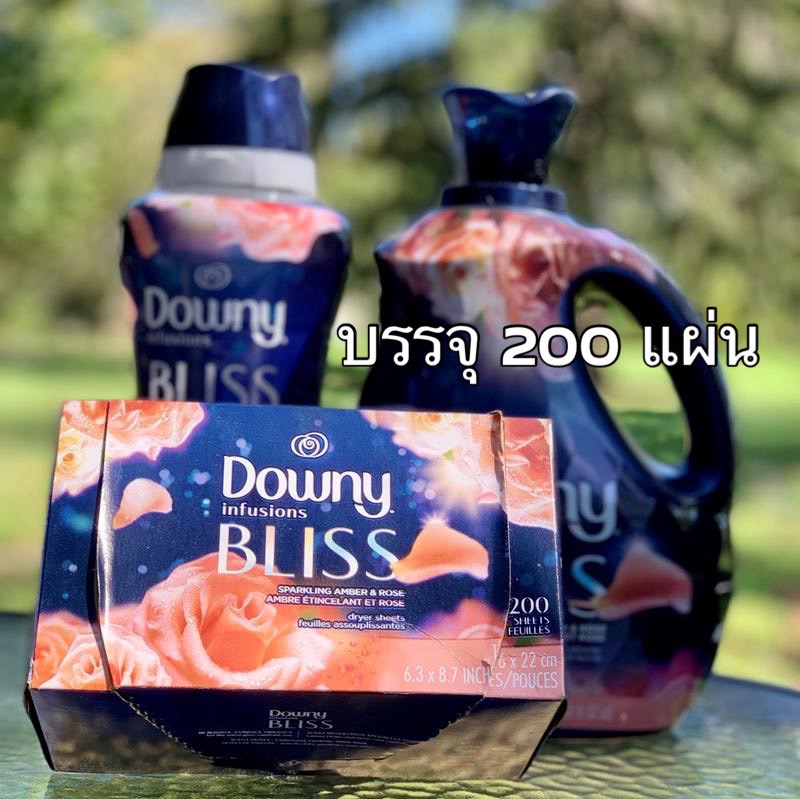 นำเข้า🇺🇸 แผ่นอบผ้าหอม แผ่นหอมอบผ้านุ่ม สำหรับเครื่องอบผ้า Downy Dryer Sheets , Infusions Dryer Sheets Laundry Fabric Softener
