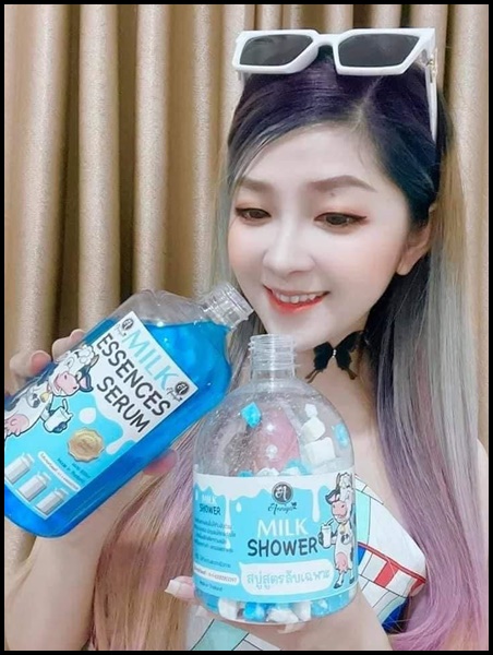 สบู่สูตรลับเฉพาะ Milk Shower แถมฟรี Essence Serum