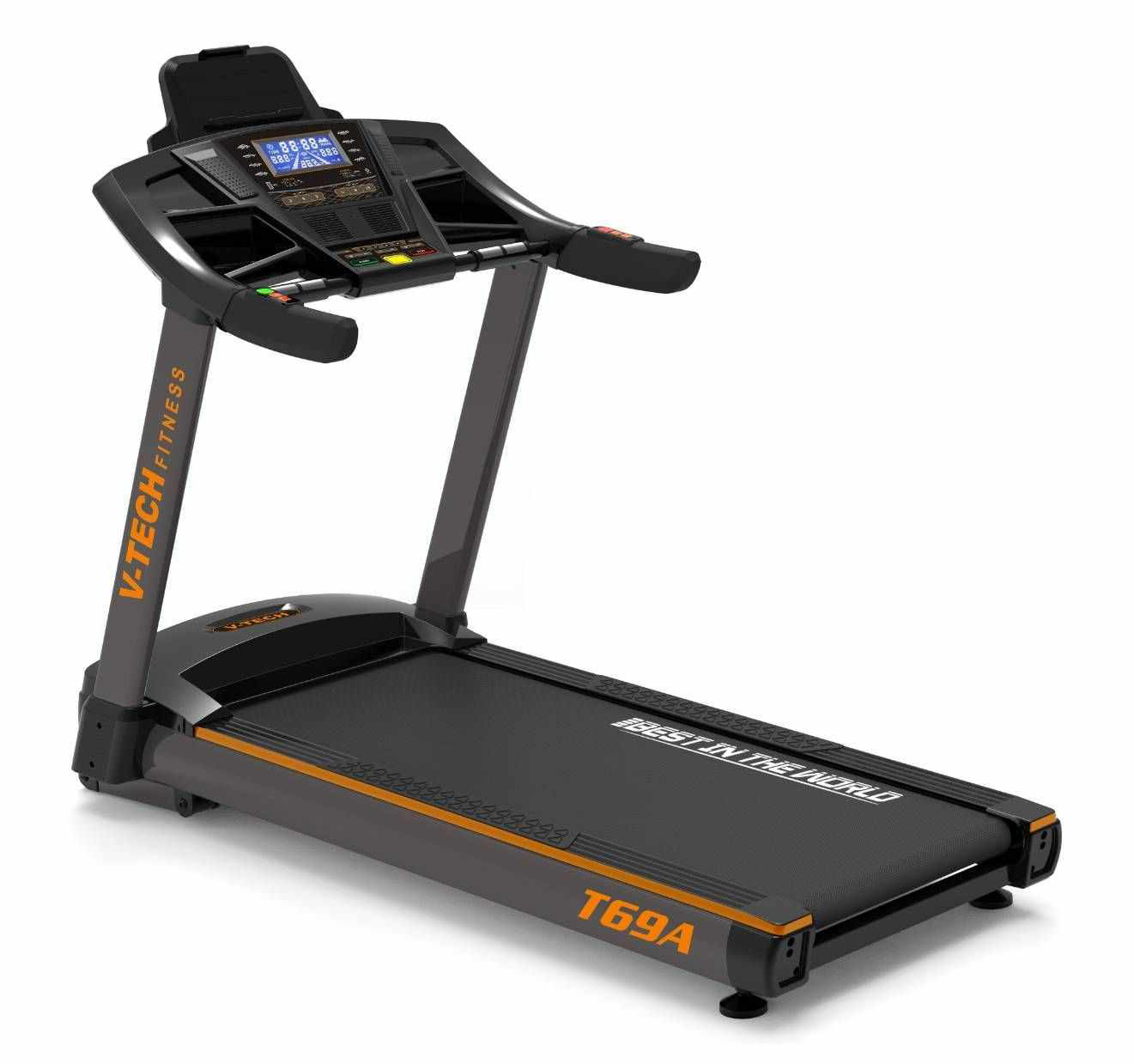 ลู่วิ่งไฟฟ้า V TECH รุ่น T69A วีเทค มอเตอร์AC ลู่วิ่งฟิตเนส ลู่วิ่งMotorAC Commercial