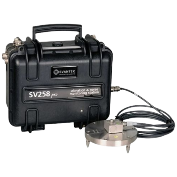 Svantek รุ่นSV-258PROชุดตรวจสอบการสั่นสะเทือนและเสียงรบกวน,Vibration & Noise Monitoring Station