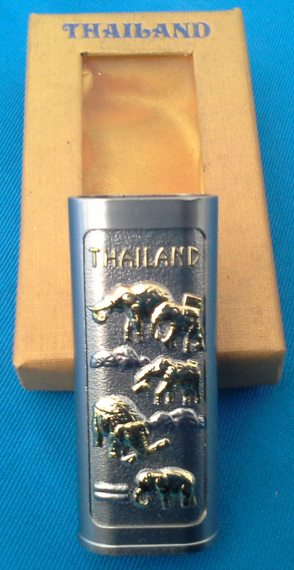 ที่ใส่ไฟแช็คงานเครื่องเงิน