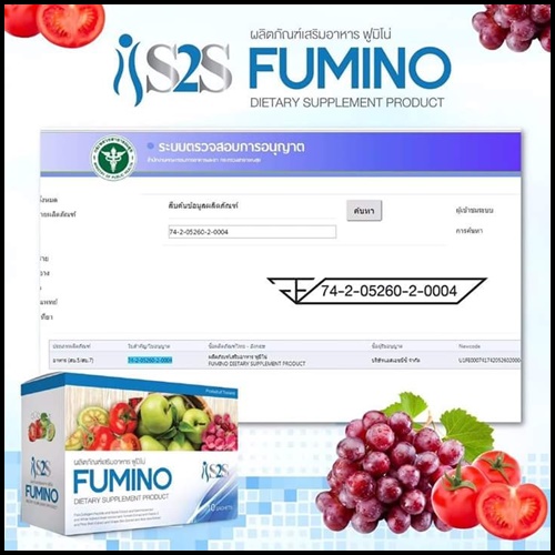 ฟูมิโน่ ดีท็อกซ์ Fumino Detox S2S
