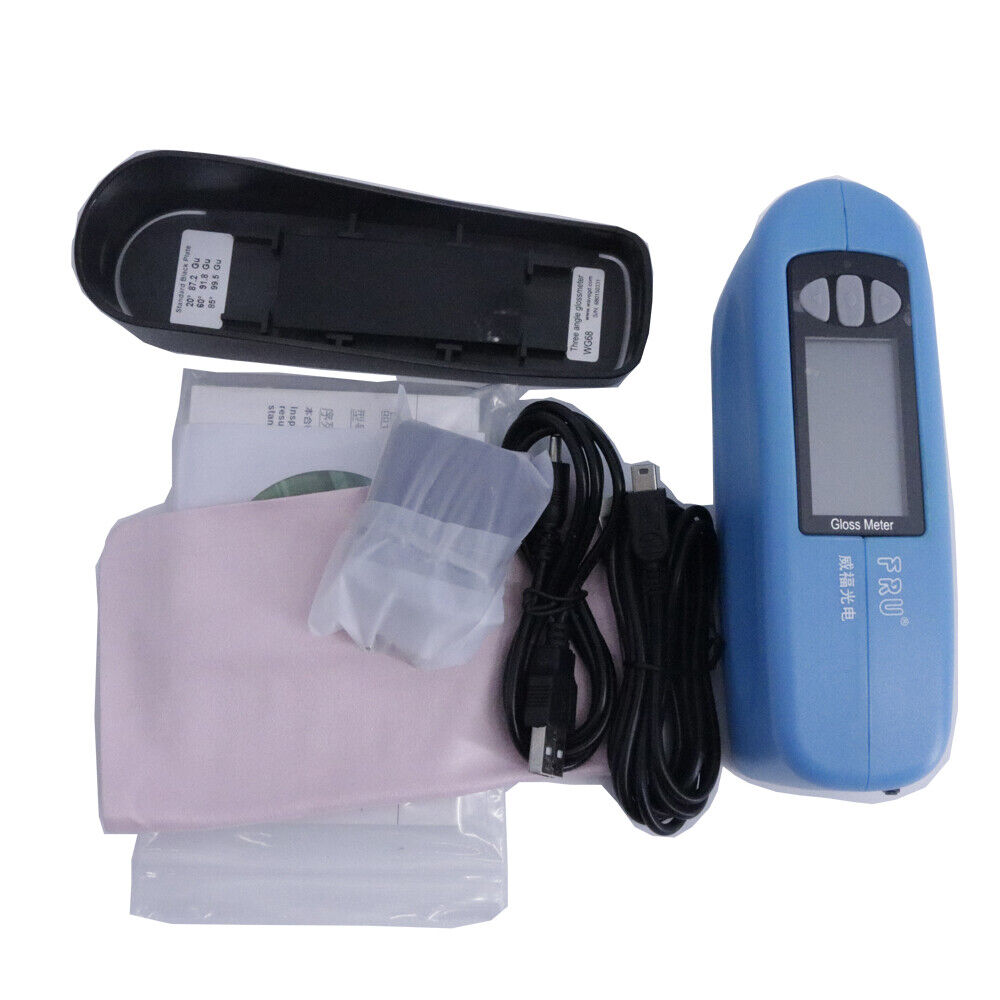 FRU รุ่นWG-68เครื่องวัดความเงา3องศาขนาดพกพา,High level Tri Gloss Meter(20° 60° 85°)Precision Gloss Meter,Meas.range:0~2000Gu