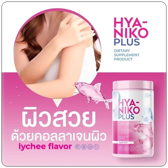 ไฮยานิโกะ คอลลาเจน HYA Niko Plus Collagen (1แถม2)