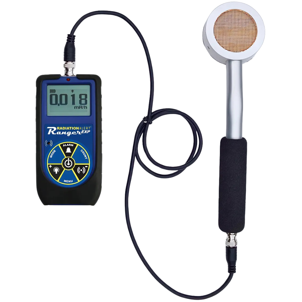 SE International รหัส RANGER EXP-BT เครื่องวัดรังสีดิจิตอลแบบมีโพรบและบลูทูธ,Digital radiation meter with external probe,bluetooth,meas.range:0.01～1,000µSv/hr.