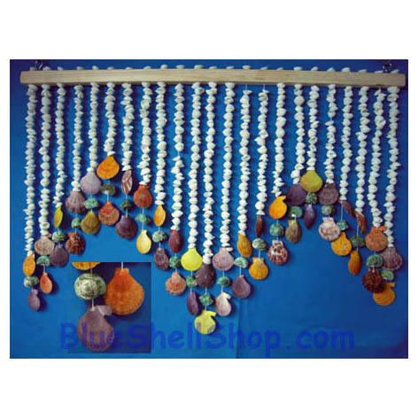 ม่านโค้งสั้นลายเอ็ม