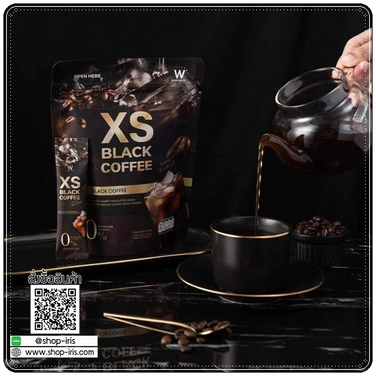 XS Black Coffee WinkWhite กาแฟลดน้ำหนัก สูตรกาแฟดำ