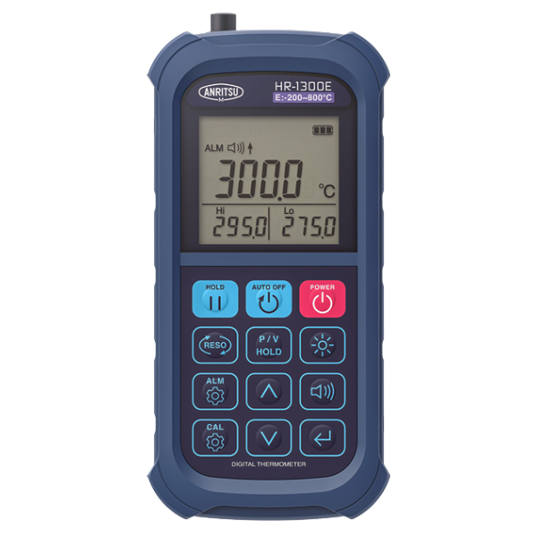 Anritsu รุ่น HR-1300K เครื่องวัดอุณหภูมิแสดงผลดิจิตอลขนาดพกพา,Handy type temperature measuring instrument,meas.range:-200～1370℃,(separate probe)