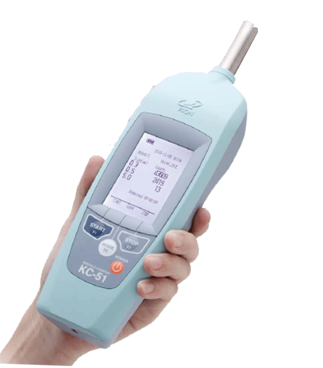 Rion รุ่น KC-51 เครื่องวัดฝุ่นละอองแบบพกพา,Hand held particle counter
