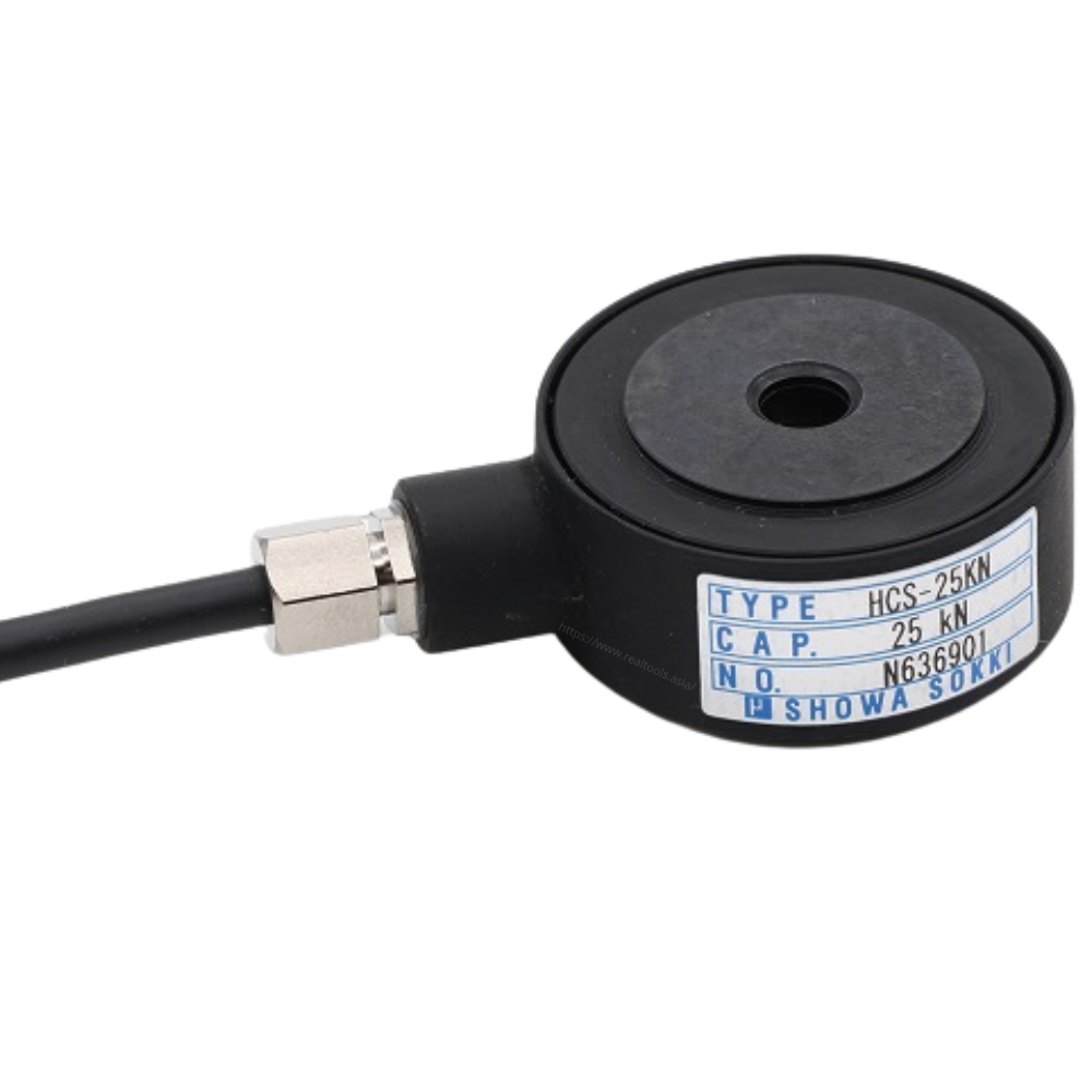 ShowaSokki รุ่น HCS-70KN โหลดเซลล์แบบบีบอัด,Compression load cells,capacity 70 kN