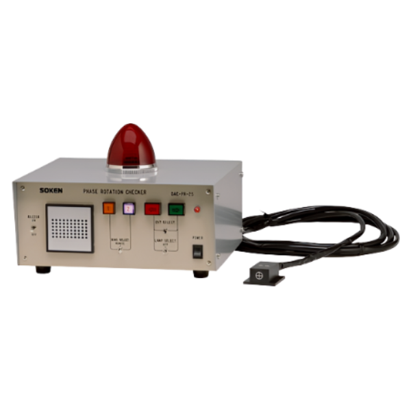 Soken รุ่น DAC-PR-2Sเครื่องตรวจสอบทิศทางการหมุนเฟสสำหรับมอเตอร์, Phase Rotating Direction Checke