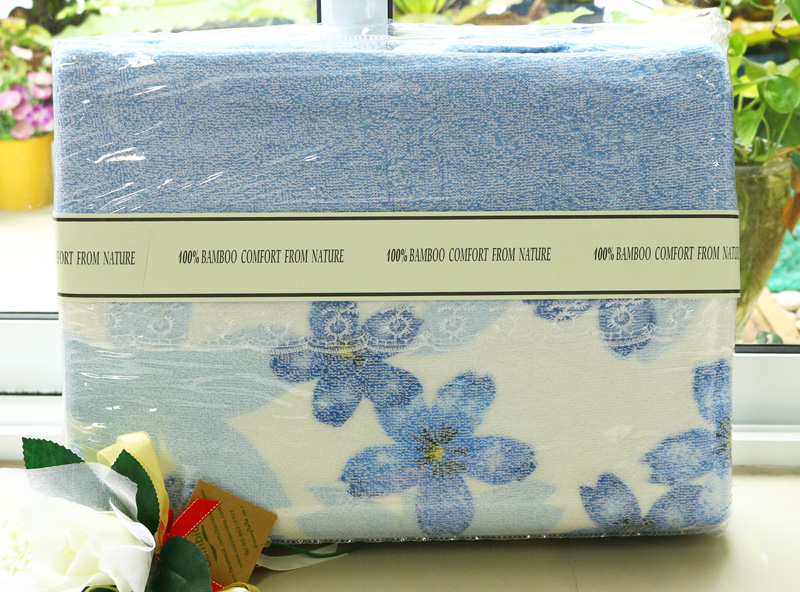 ผ้าขนหนูใยไผ่ รับไหว้ (เนื้อขนหนู)