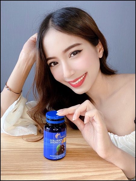 เฌอร์ลิน คอลลาเจน Cherlyn Collagen Grape Seed Plus