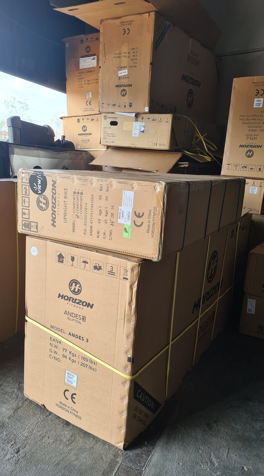 จักรยานนั่งปั่น Horizon Comfort5 Upright Bike