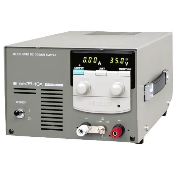 Kikusui รุ่นPAN35-10Aเครื่องแปลงไฟฟ้ากระแสสลับเป็นแรงดันไฟฟ้ากระแสตรง,High Reliability DC Power Supply (CV/CC),Output:0 ~ 35V/0 ~ 10A