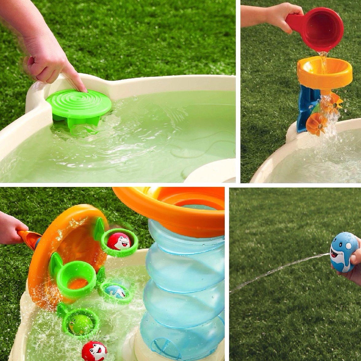 โต๊ะน้ำ ยอดฮิต Little Tikes Spiralin' Seas Waterpark Play Table