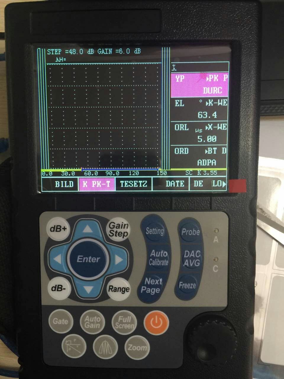Digital Portable Handheld Ultrasonic Flaw Detector, NDT, ultrasonic tesing machine RFD620 เครื่องตรวจจับข้อบกพร่องอัลตราโซนิกแบบพกพาดิจิตอลแบบพกพา NDT เครื่องทดสอบอัลตราโซนิก RFD620