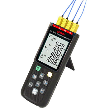 Center รุ่นCENTER521 Bluetooth compatible 4ch data logger thermocouple thermometer CENTER521