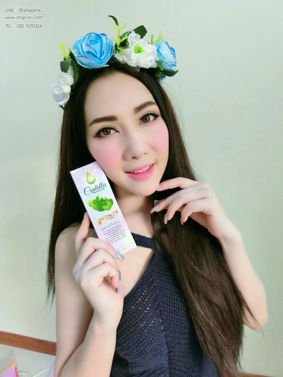 เจลล้างหน้าสูตรเย็น Centella Cleansing Gel
