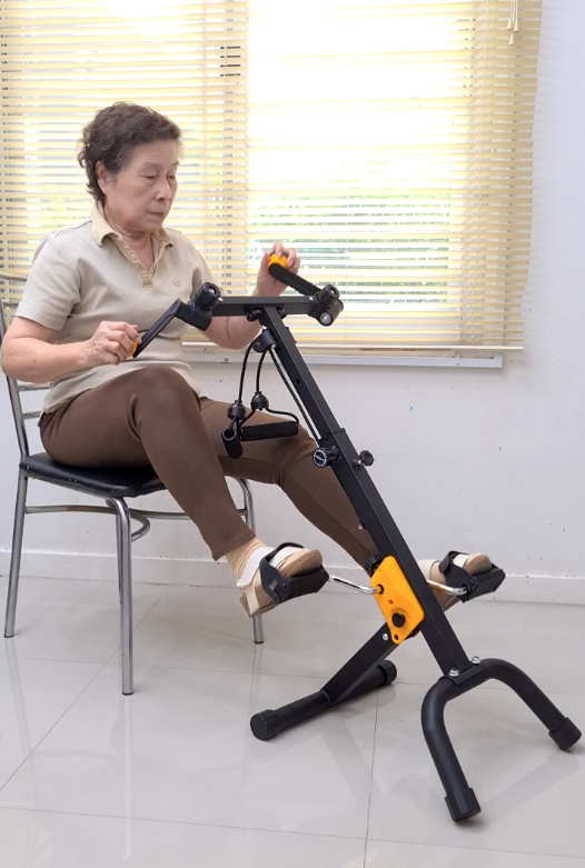 จักรยานออกกำลังกายผู้สูงอายุ, จักรยานกายภาพบำบัด, จักรยานคนแก่, จักรยานออกกำลังกายในบ้าน