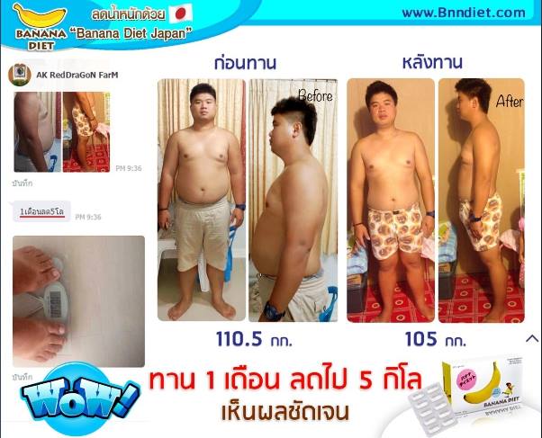 บานาน่า ไดเอท (Banana Diet) ลดน้ำหนัก กระชับสัดส่วน ผิวขาวใส