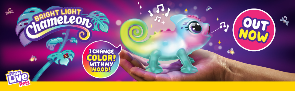 ซันนี่ กิ้งก่าเปลี่ยนสี Little Live Pets - Sunny The Bright Light Chameleon ราคา 1150 บาท