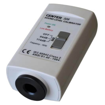 CENTER รุ่นCENTER326มิเตอร์วัดระดับเสียงSatotec Noise Calibrator Calibrator CENTER326