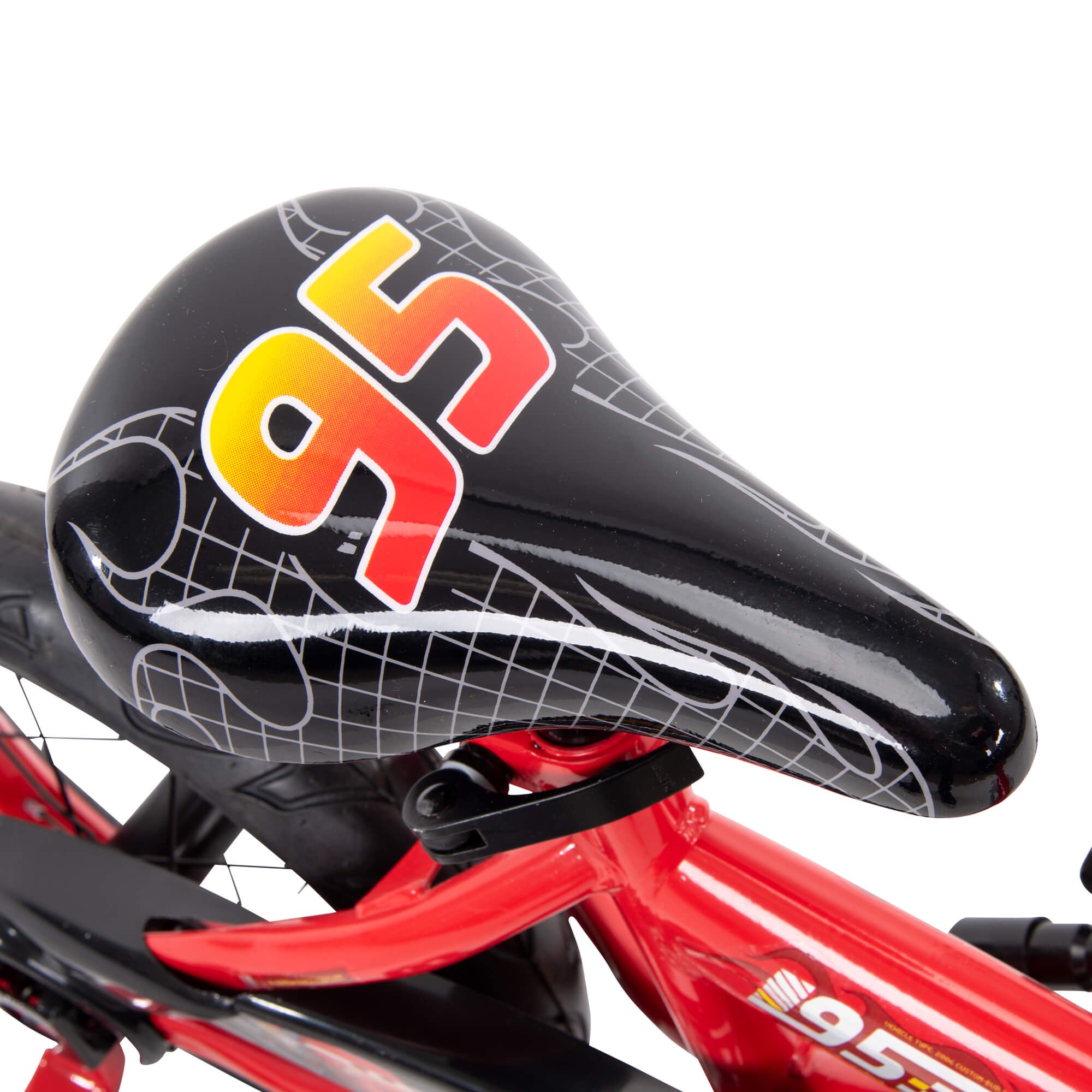 จักรยานเด็กลายแมคควีนส์ คาร์ส Disney / Pixar Cars Lightning McQueen 12" EZ Build Bike by Huffy(สินค้านำเข้า USA) ขนาดล้อ 12 นิ้ว ยี่ห้อ Huffy สำหรับเด็ก 3-5 ขวบ