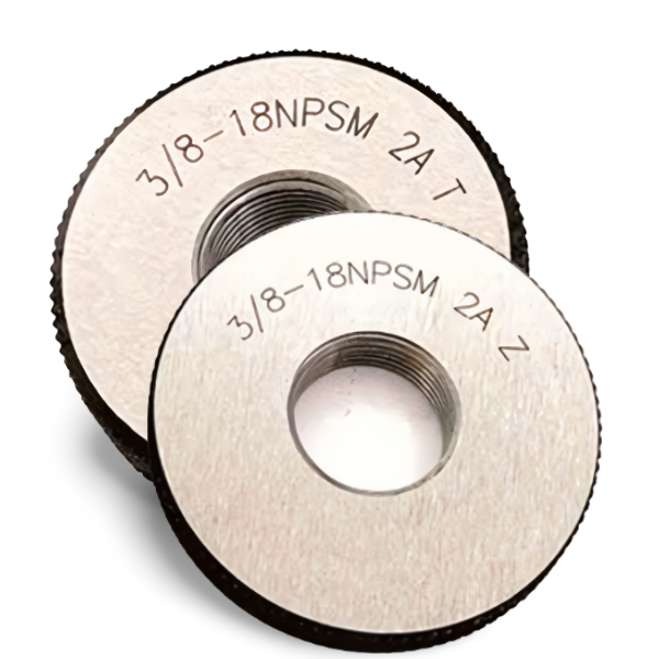 1/8″-27 NPSM thread ring gage 2A