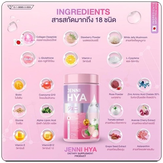 เจนนิไฮยา Jenni HYA (1แถม1)