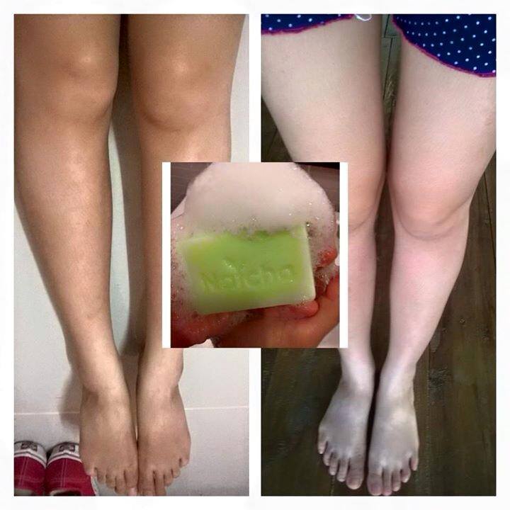 สบู่นัดชากลูต้าเมล่อน สีเขียว (Natcha Gluta Melon White Soap)