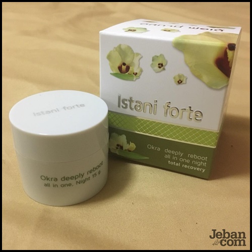 อิสทานี่ ฟอเต้ ครีมกระเจี๊ยบเขียว Okra deeply reboot by Istani forte
