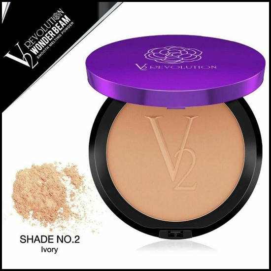 แป้ง V2 Wonder Beam Smooth Melting Powder SPF25 PA++ แป้งหน้าเด็ก