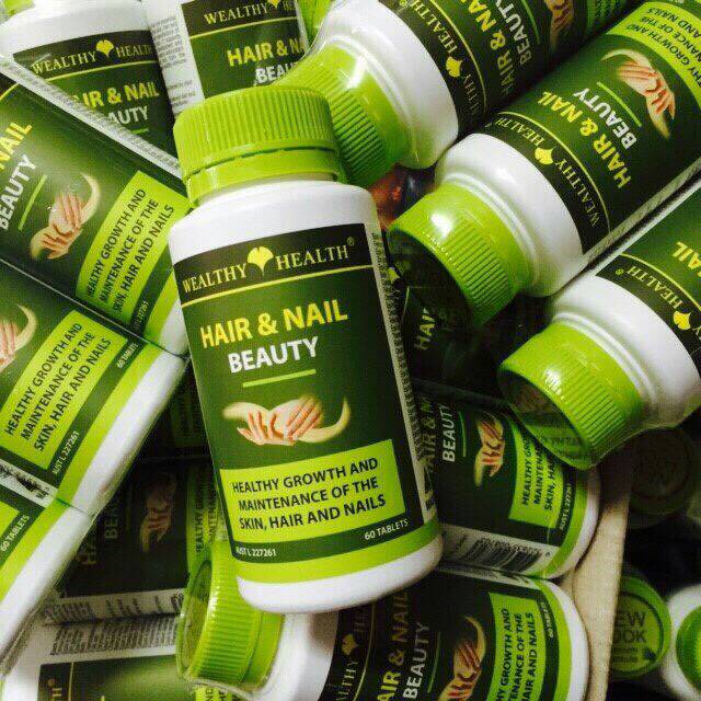 Wealthy Health Hair and Nail beauty วิตามินบำรุงผมและเล็บ ปลีก-ส่ง