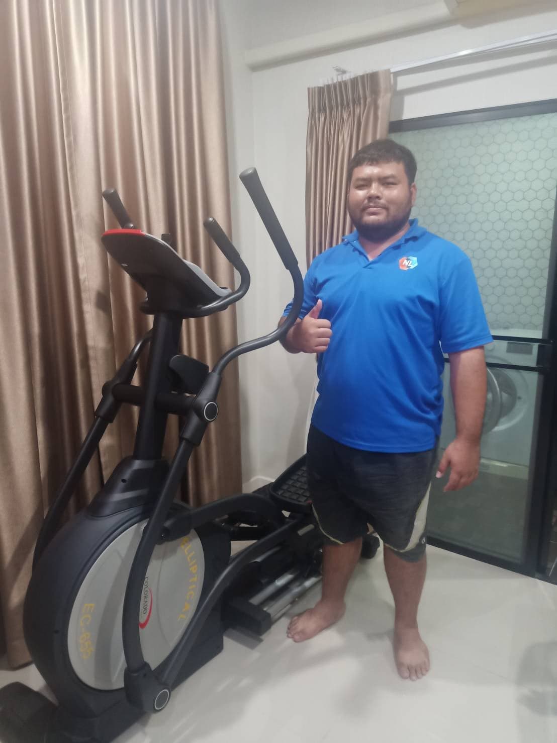 เครื่องเดินวงรี Coloradoรุ่น EC655 ELLIPTICAL